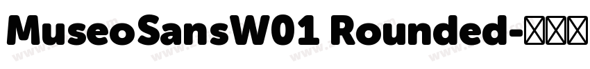 MuseoSansW01 Rounded字体转换